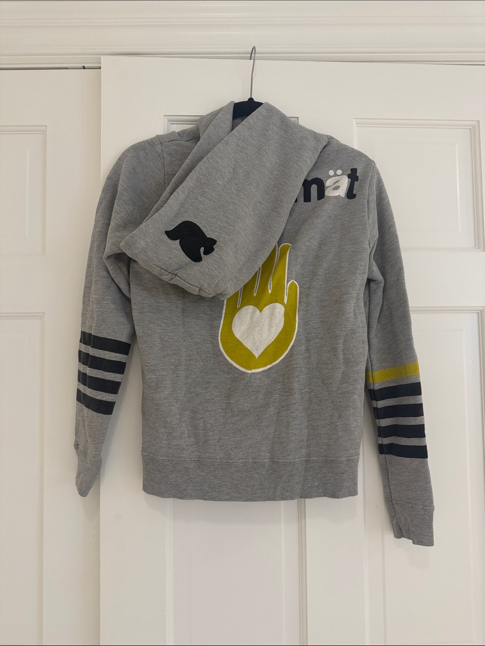 Free City Grey Zip Up Hoodie - Picture 3 of 4